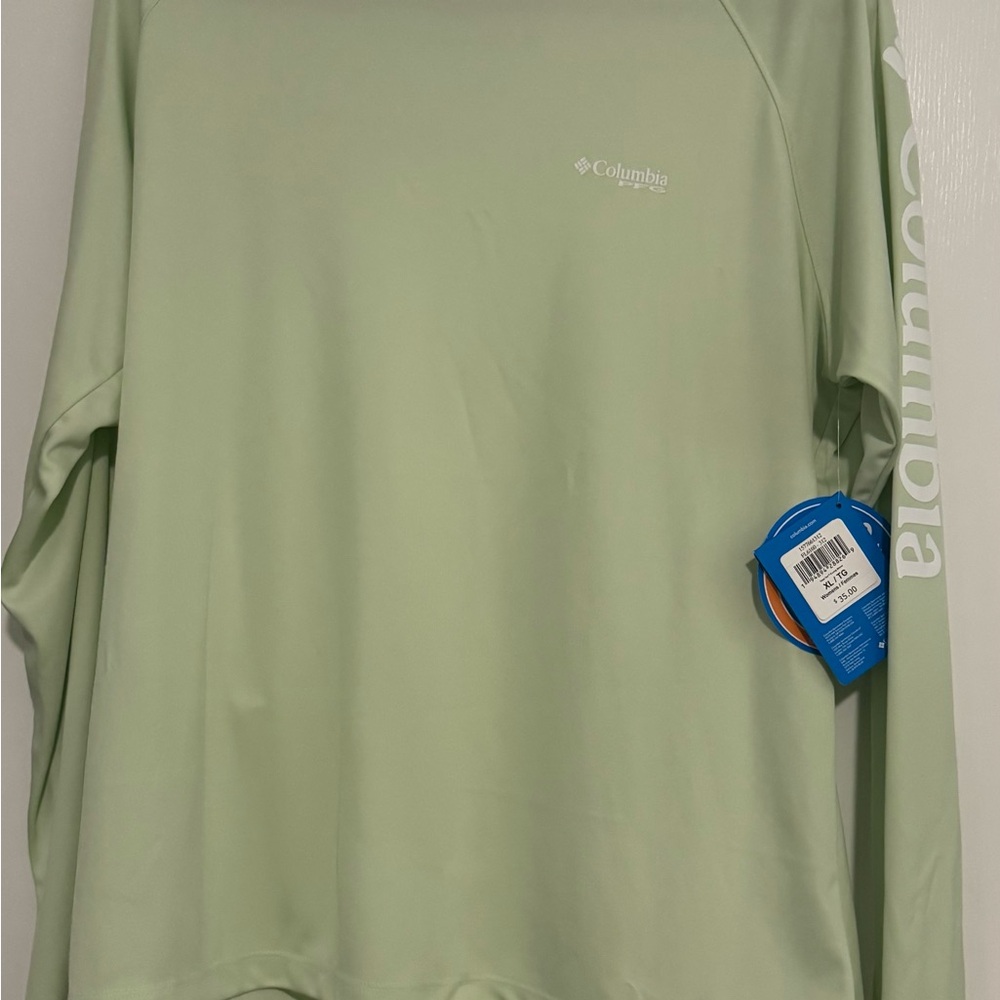Columbia Women's Mint Long Sleeve Tee